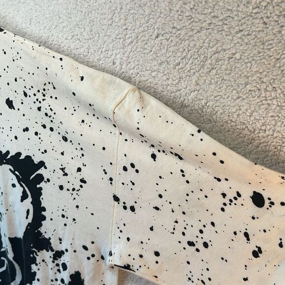 Disney Mickey Mouse Vintage Single Stitch Short Sleeve Splatter Print Graphic - Picture 3 of 16